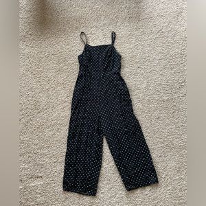 Women’s old navy polka dot cropped romper